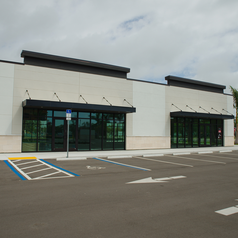 commercial retail building